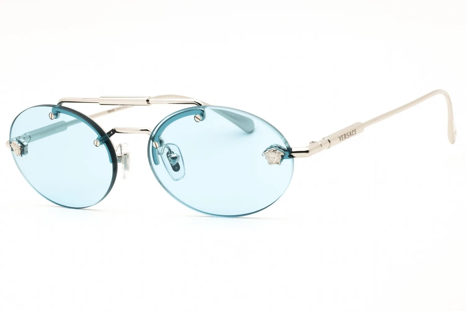 Versace VE2295 1000-1 Sunglasses Silver 56mm Unisex