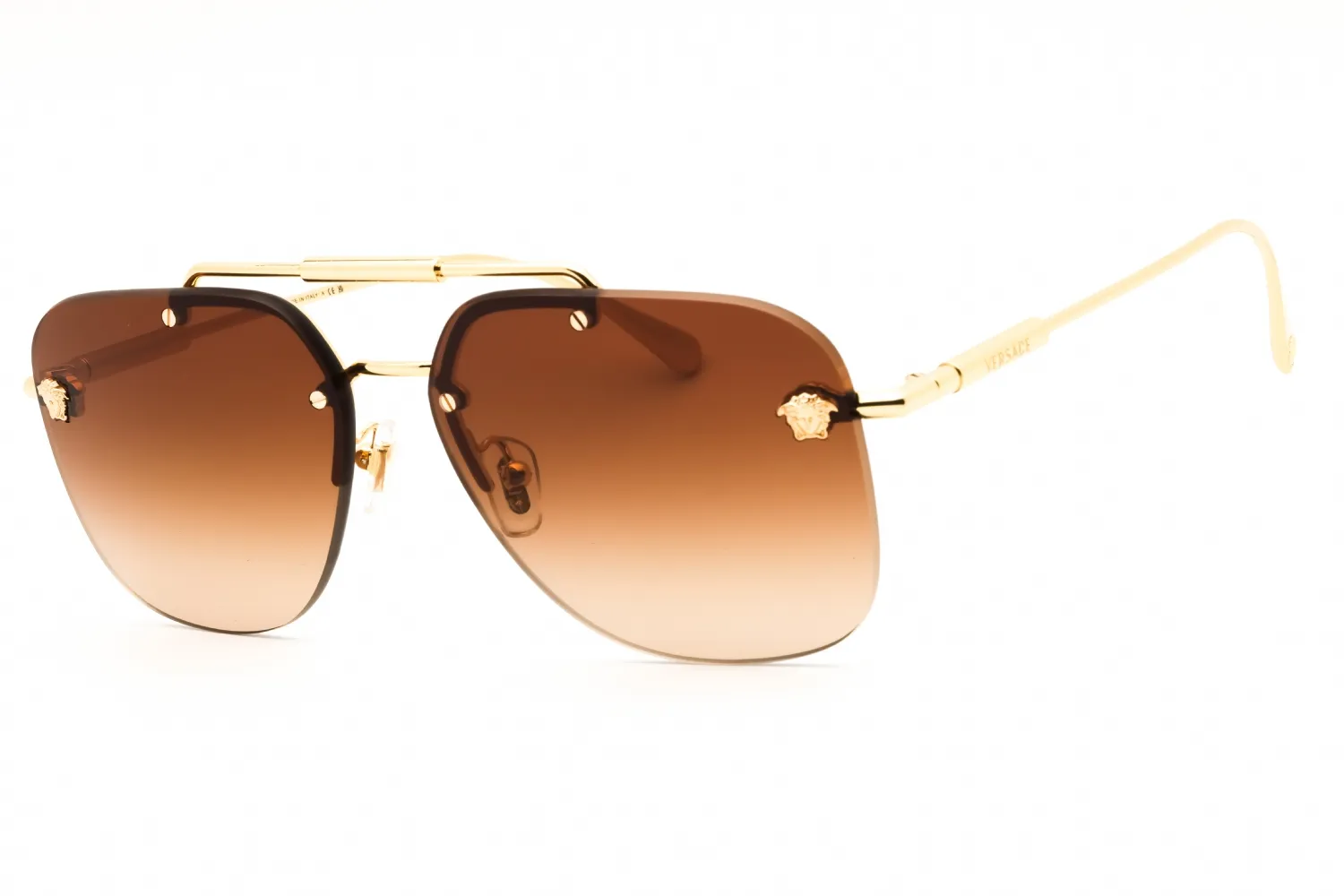 Versace 0VE2296 100213 Sunglasses Gold 60mm Unisex