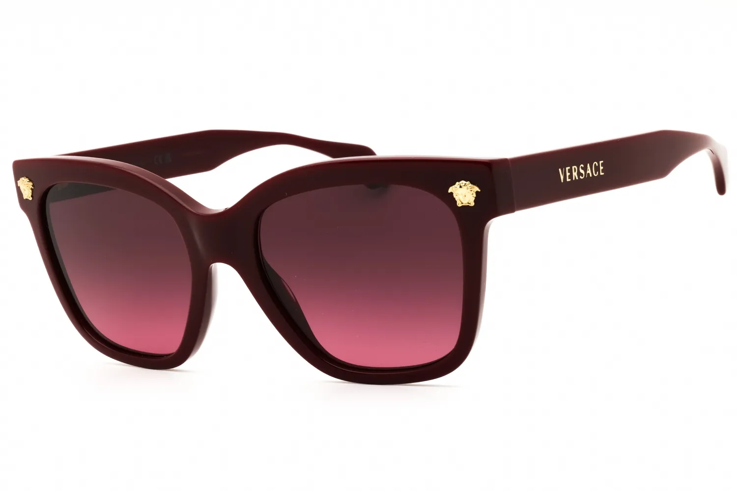 Versace VE4511 5381F4 Sunglasses Rich Burgundy 55mm Women
