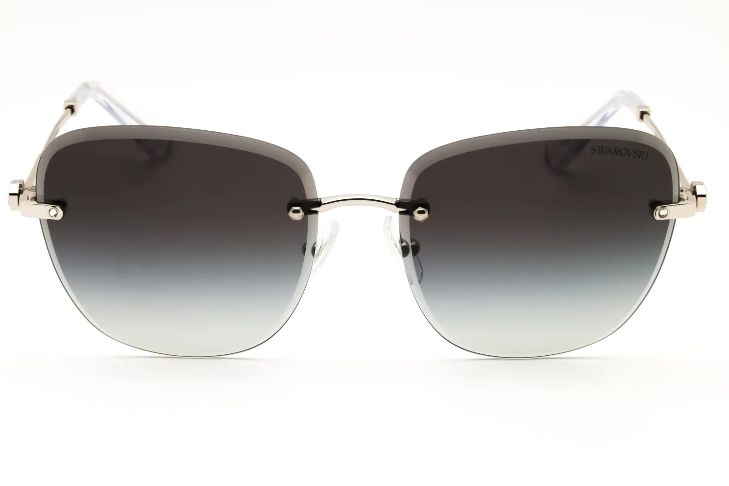 Swarovski SK7043 40018G Sunglasses Silver 58mm Women 2