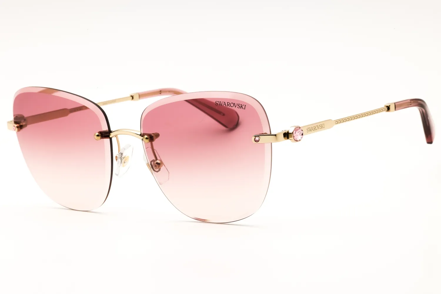 Swarovski SK7043 401368 Sunglasses Pale Gold 58mm Women