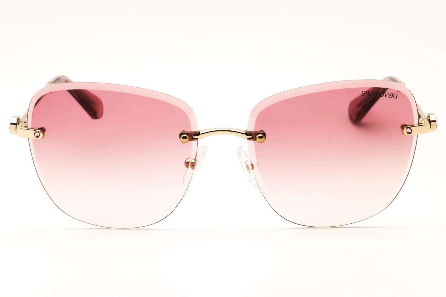 Swarovski SK7043 401368 Sunglasses Pale Gold 58mm Women 2