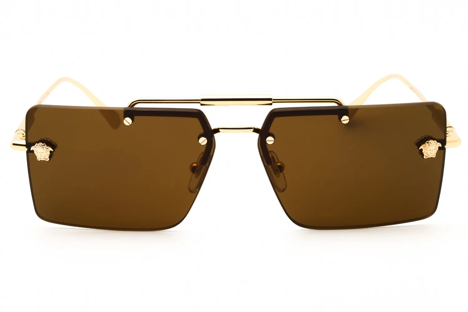 Versace 0VE2245 100273 Sunglasses Gold Metal 60mm Women 2