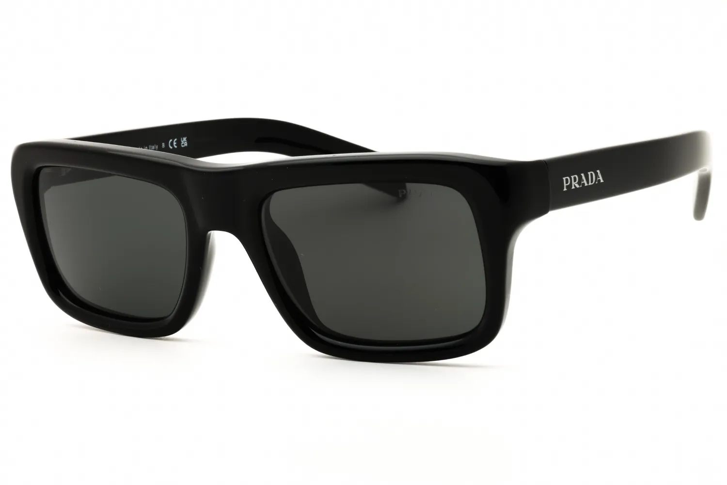 Prada PR D11S 16K08Z54 Sunglasses Polished Black 54mm Men