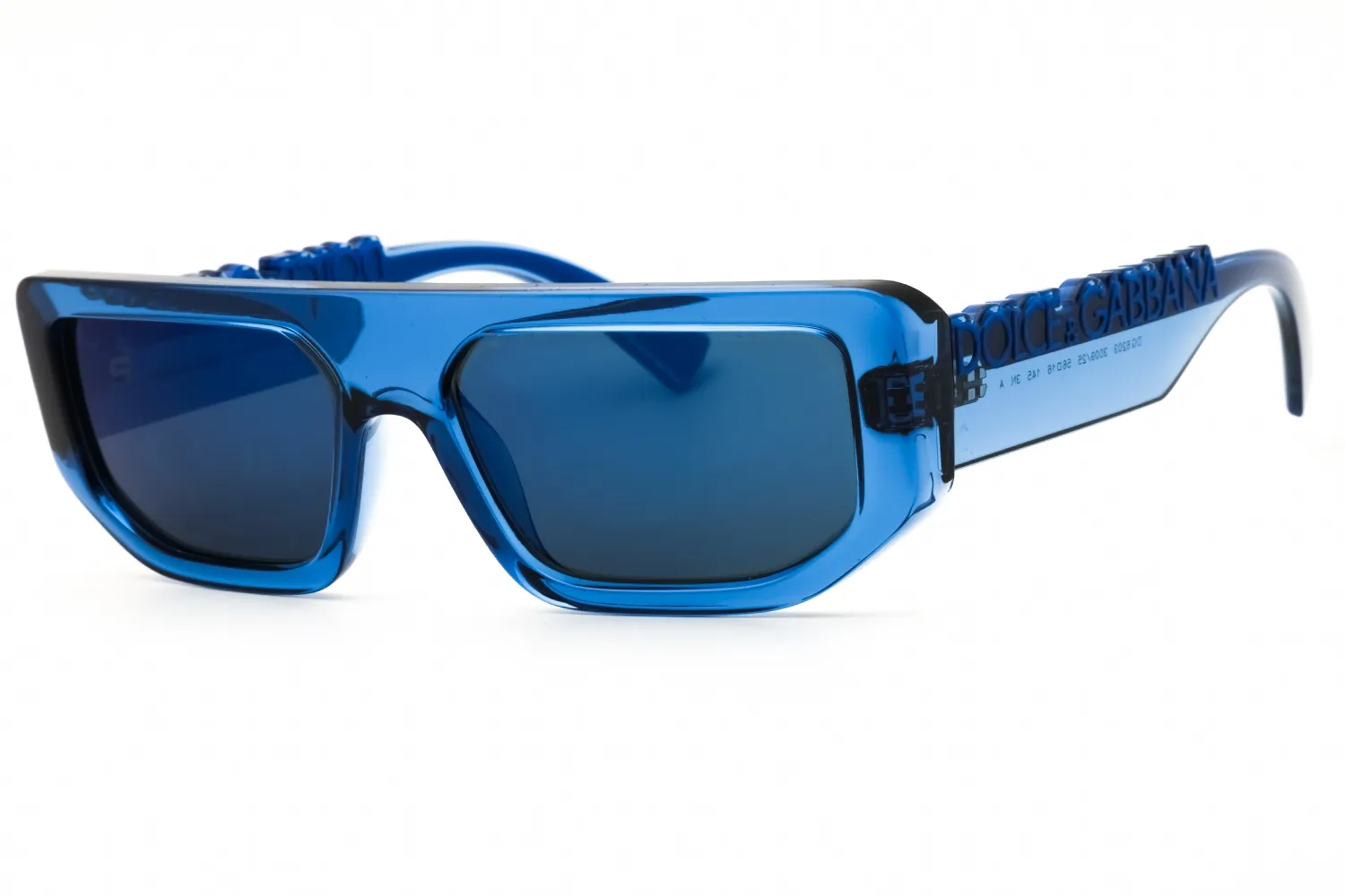 Dolce & Gabbana 0DG6203 300925 Sunglasses Transparent Royal Blue 56mm Unisex
