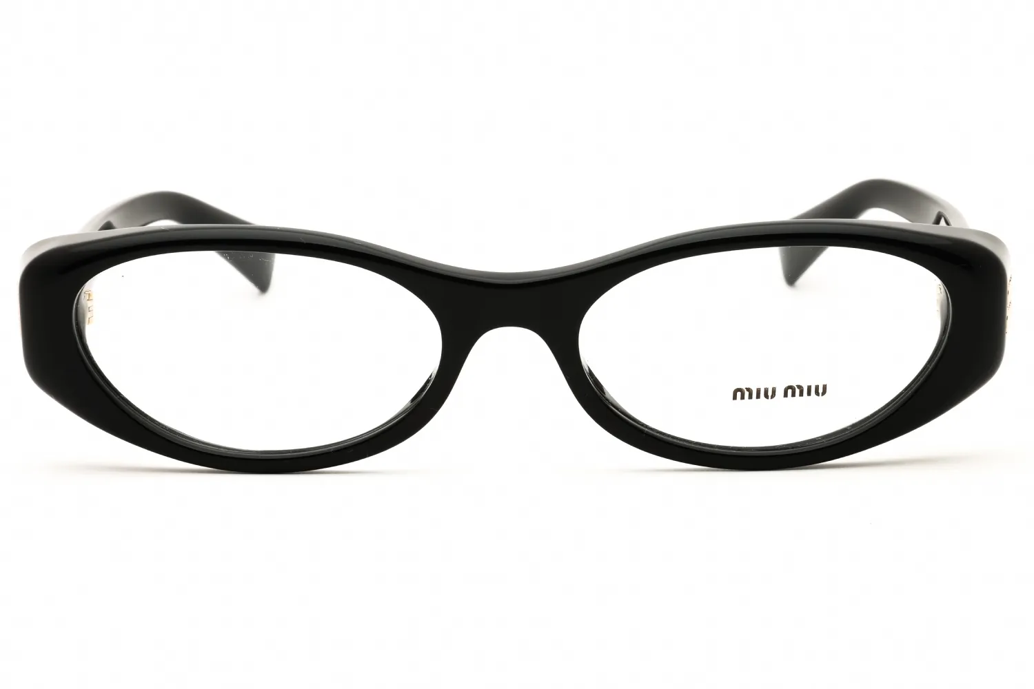 Miu Miu 0MU 03ZV 16K1O1 Eyeglasses Black 55mm Women 2