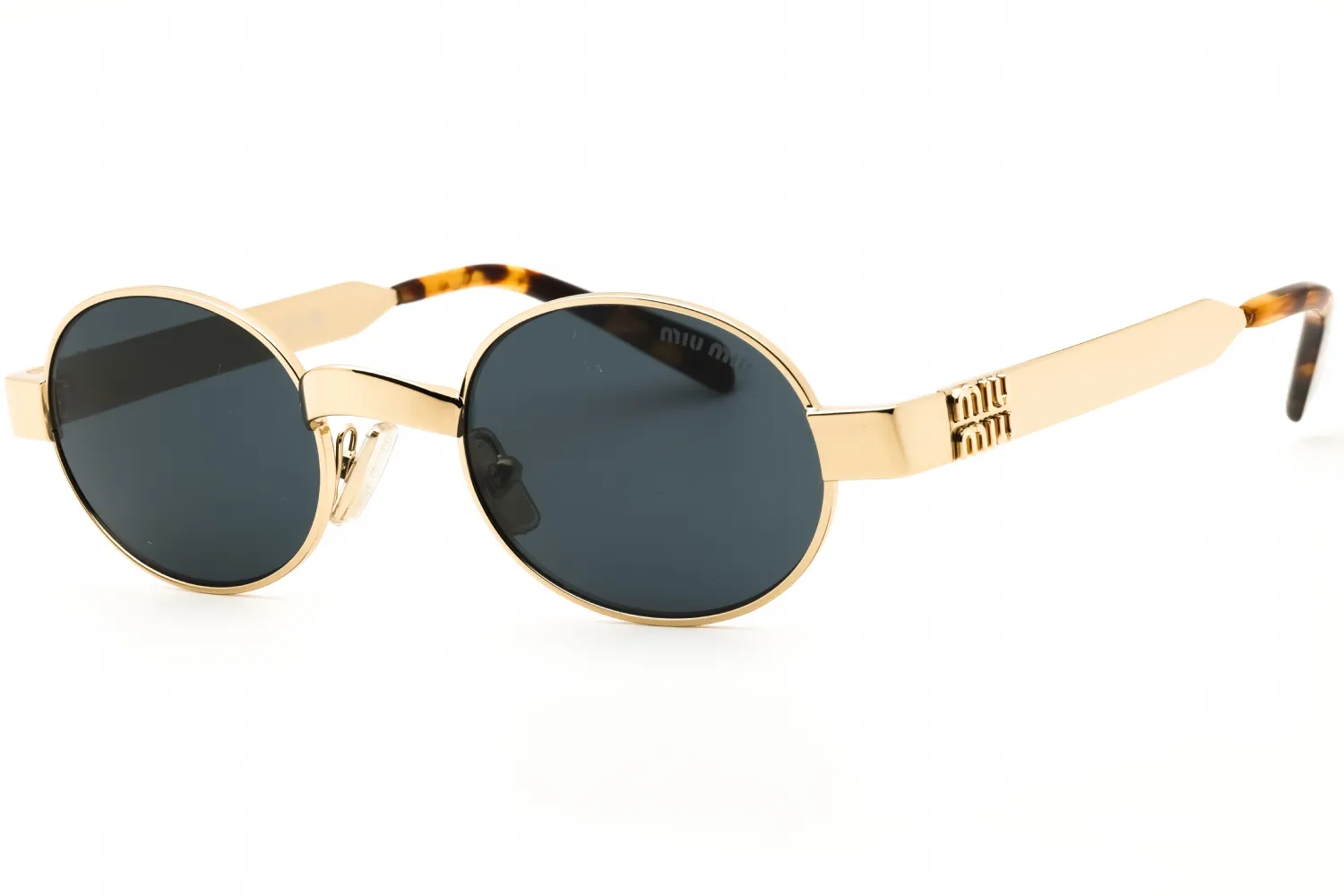 Miu Miu 0MU B51S ZVN70B Sunglasses Pale Gold 47mm Unisex
