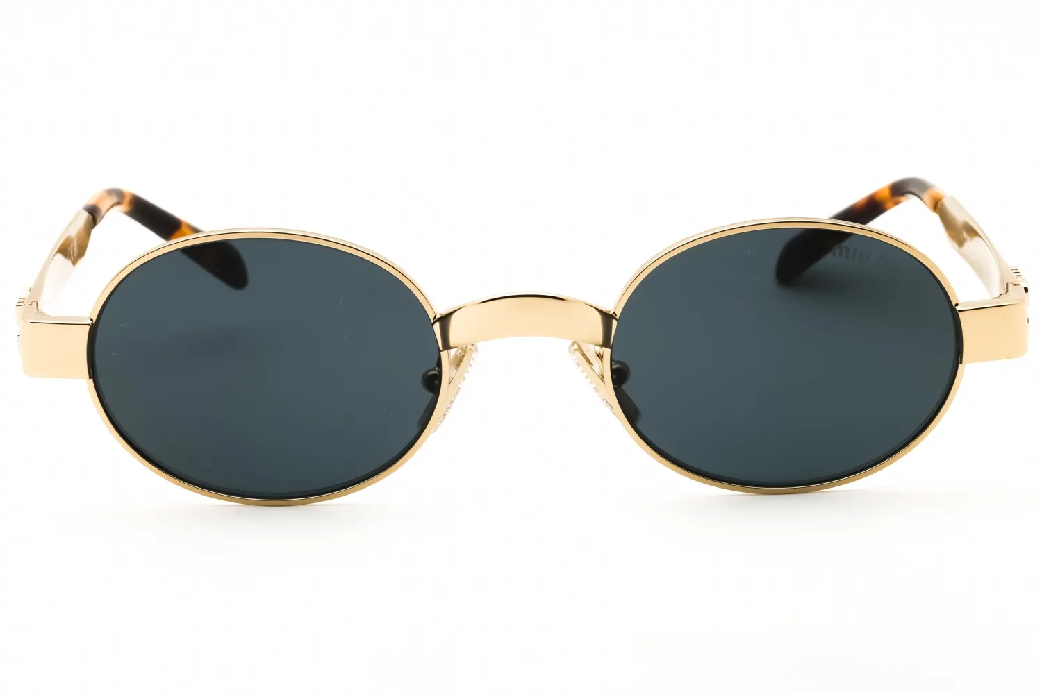 Miu Miu 0MU B51S ZVN70B Sunglasses Pale Gold 47mm Unisex 2