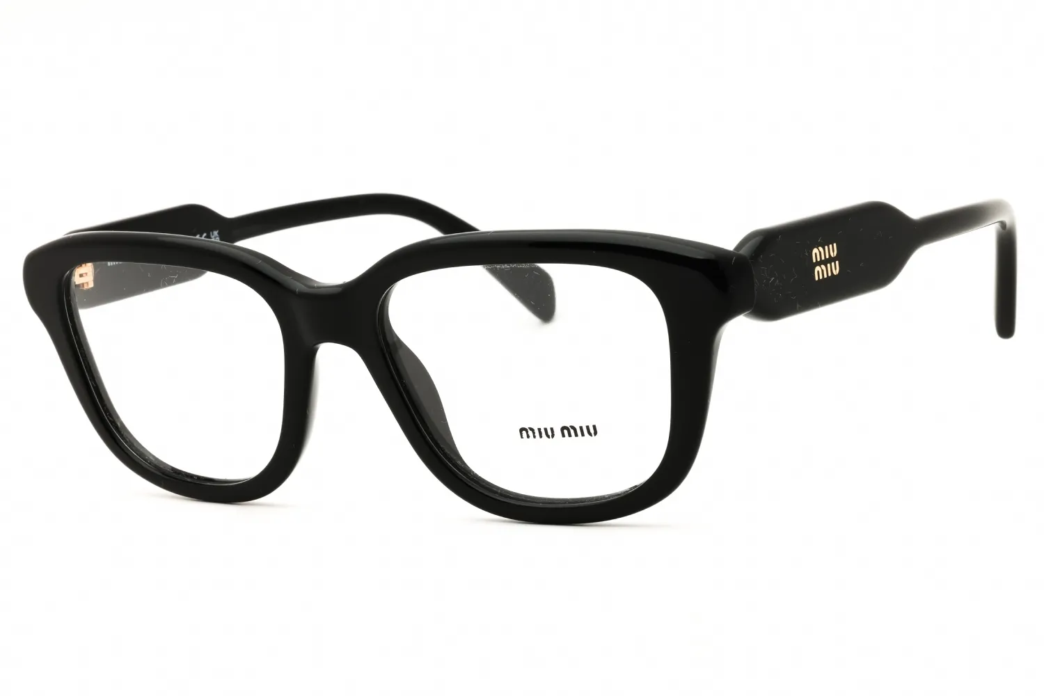 Miu Miu 0MU 02ZV 16K1O1 Eyeglasses Black 53mm Women
