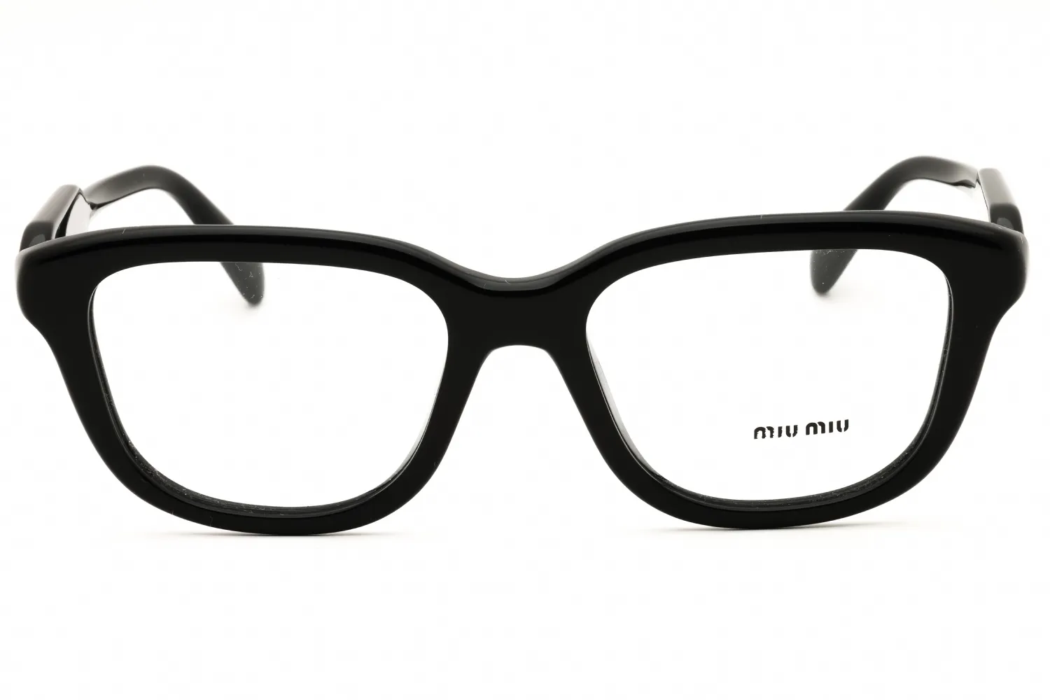 Miu Miu 0MU 02ZV 16K1O1 Eyeglasses Black 53mm Women 2