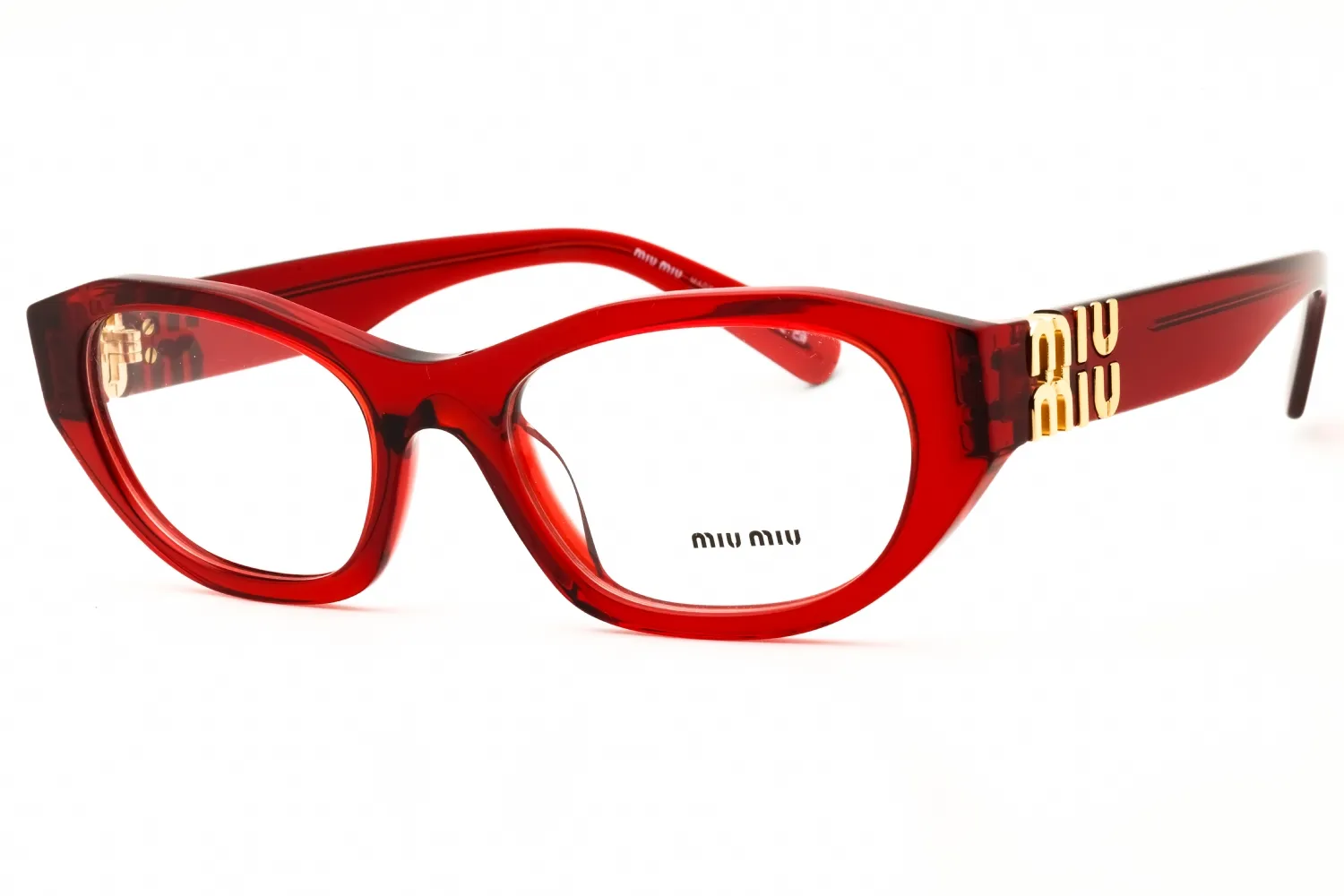 Miu Miu 0MU 03WV 25M1O1 Eyeglasses Scarlet 53mm Women