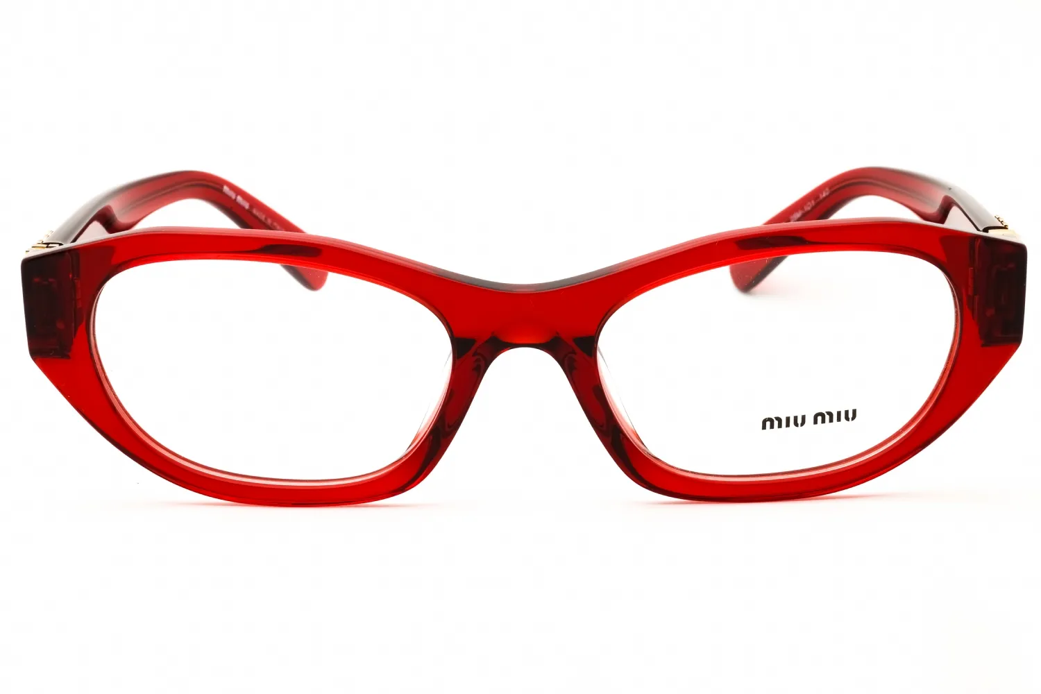 Miu Miu 0MU 03WV 25M1O1 Eyeglasses Scarlet 53mm Women 2