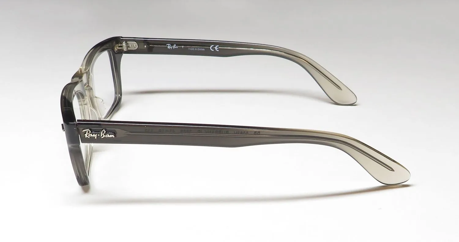 Ray-Ban 9083v Burbank Jr 3889 Eyeglasses Gradient Gray Crystal 43mm Men 4
