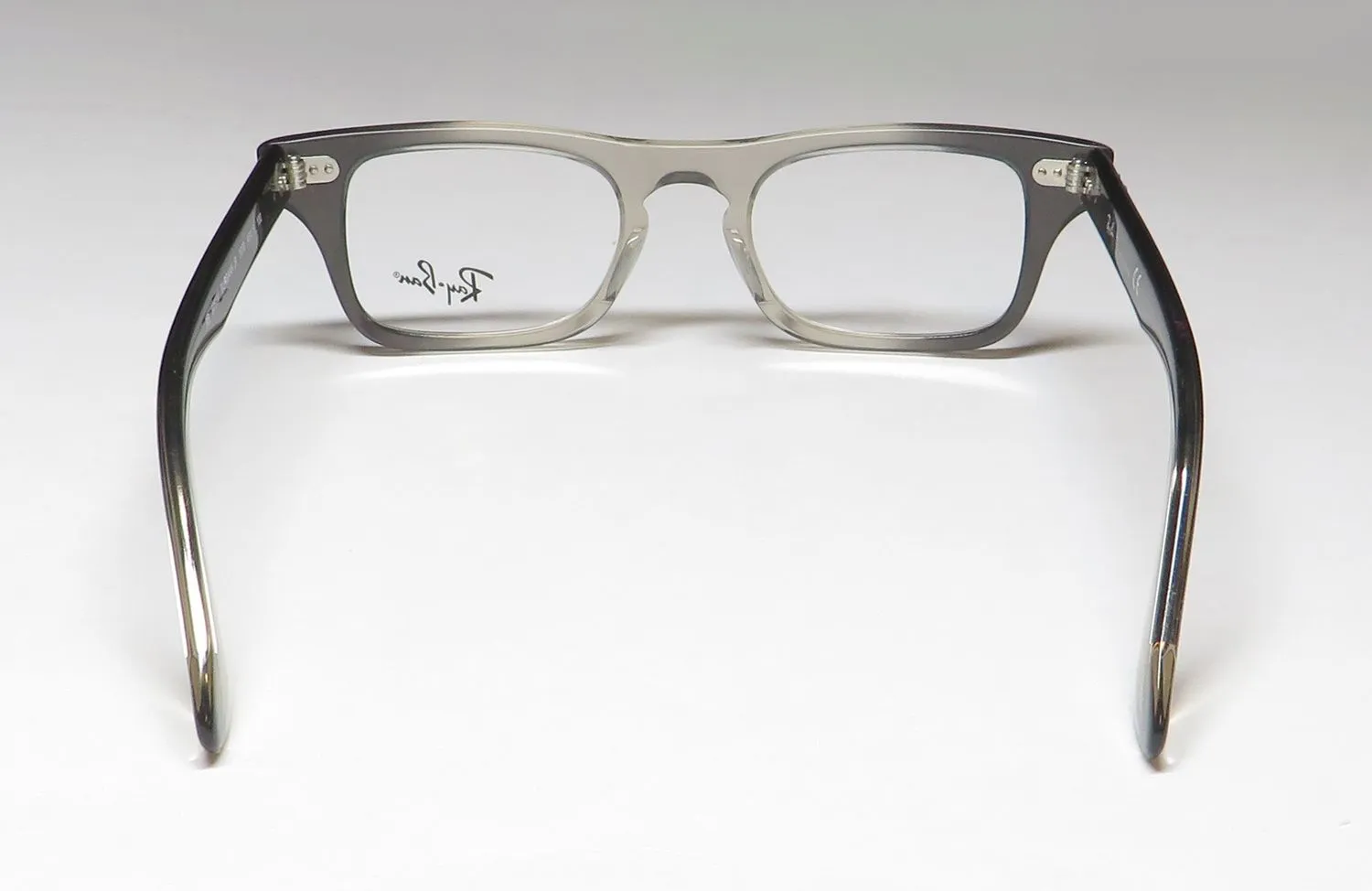 Ray-Ban 9083v Burbank Jr 3889 Eyeglasses Gradient Gray Crystal 43mm Men 5