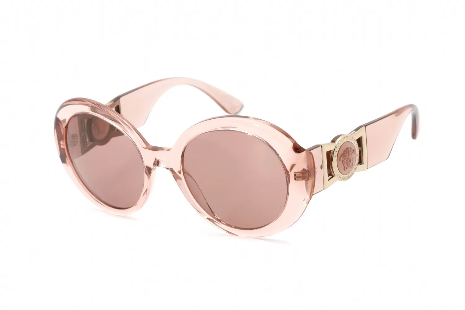 Versace VE4414 533973 Sunglasses Transparent Pink 55mm Women