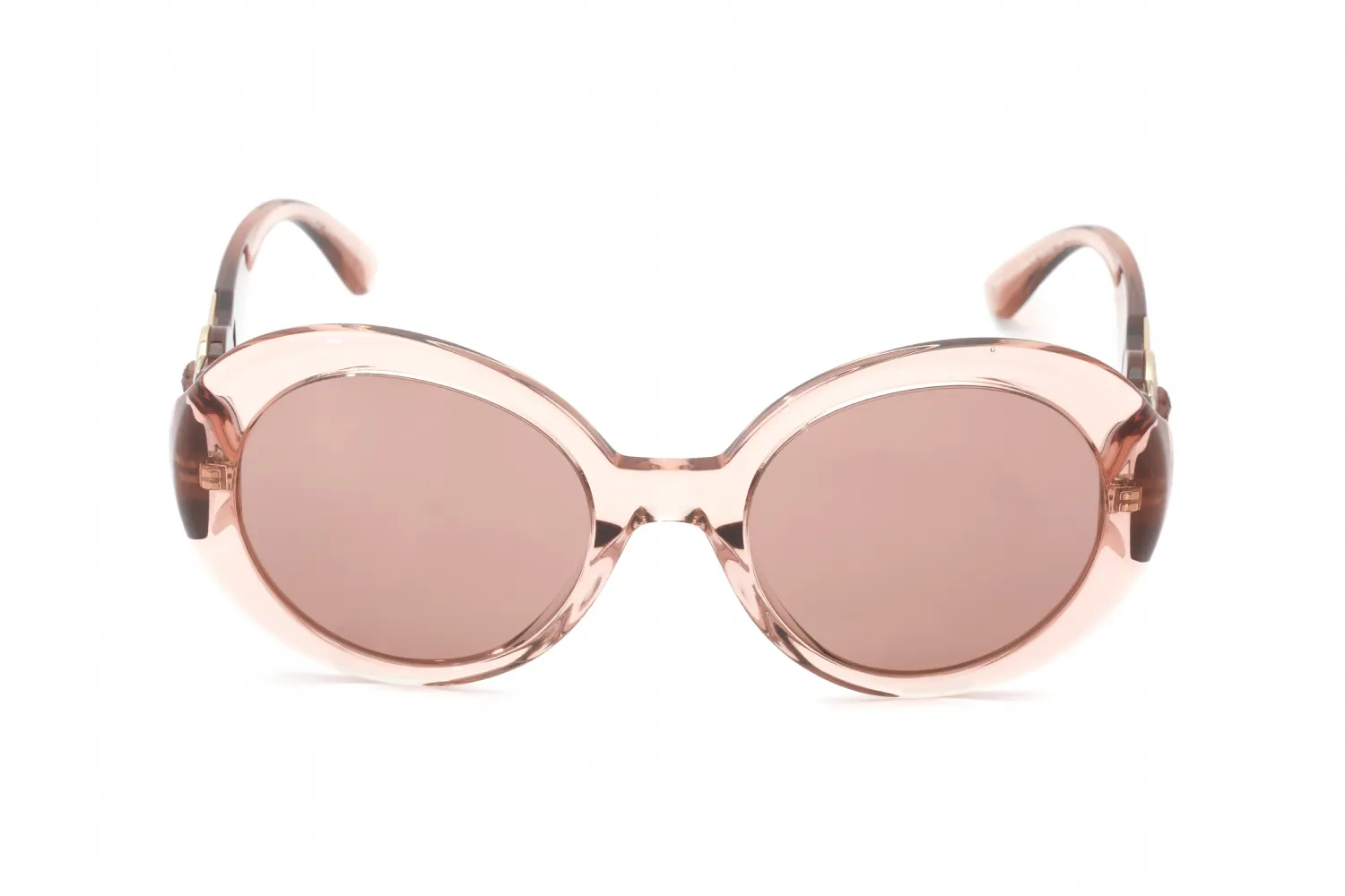 Versace VE4414 533973 Sunglasses Transparent Pink 55mm Women 2