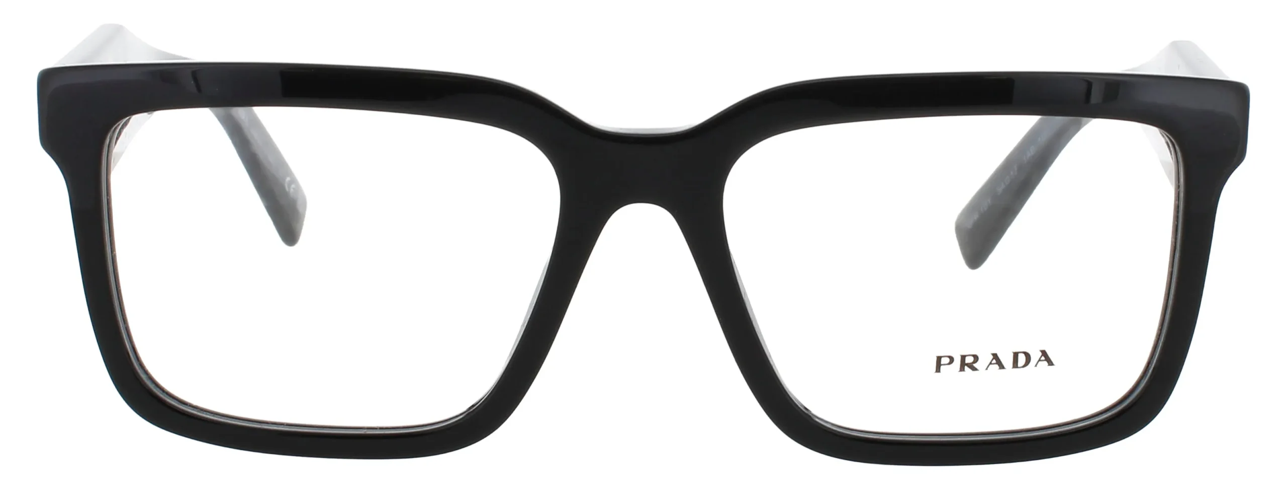 Prada PR 10YV 1AB1O1 Eyeglasses Black 54mm Women 2