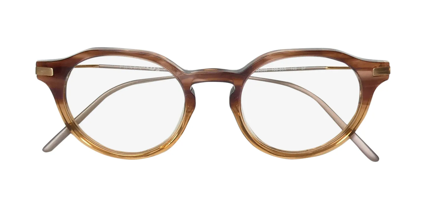 Prada Spr12y 13b-05r Sunglasses Crystal Gradient Amber 48mm Women 2