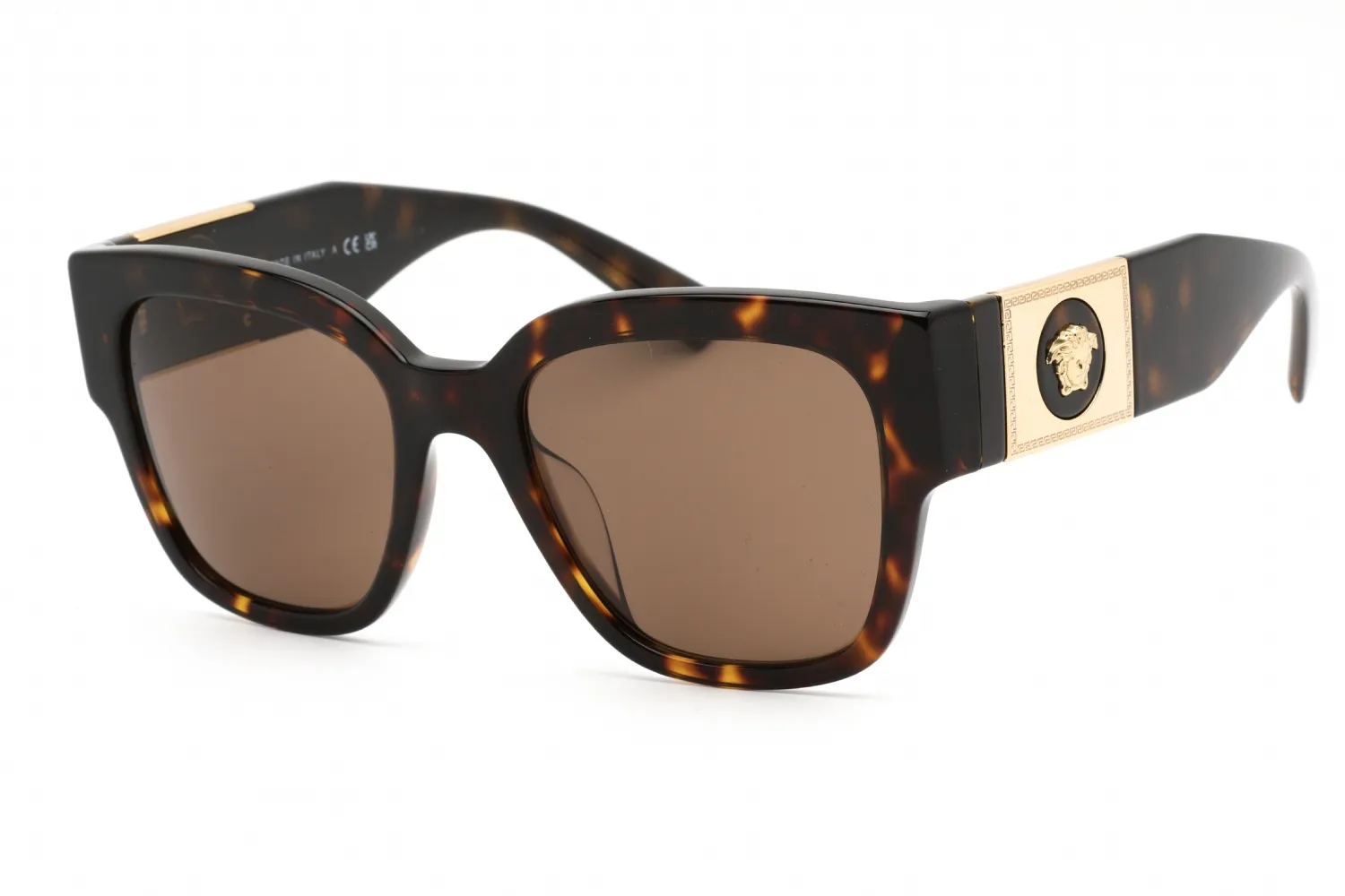 Versace VE4437U 108/73 Sunglasses Dark Havana 54mm Women