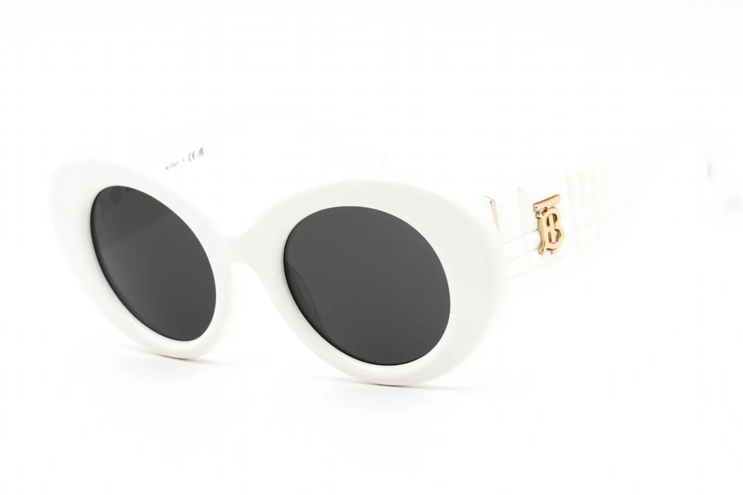Burberry 0BE4370U 300787 Sunglasses White 49mm Women