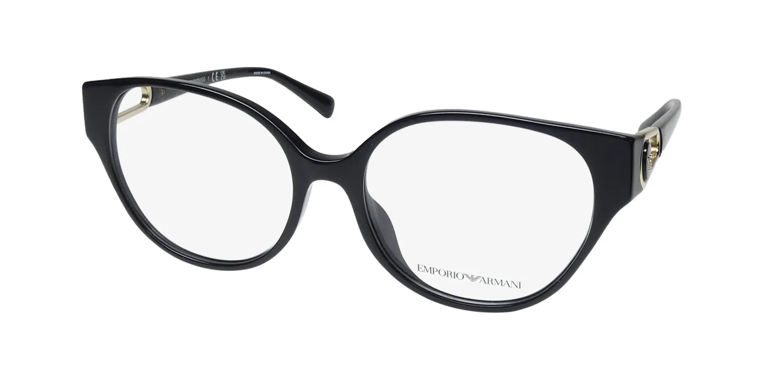 Emporio Armani 3211 5017 Eyeglasses Shiny Black 54mm