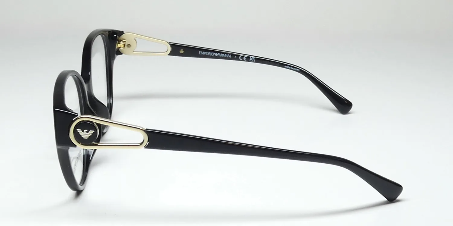 Emporio Armani 3211 5017 Eyeglasses Shiny Black 54mm 4