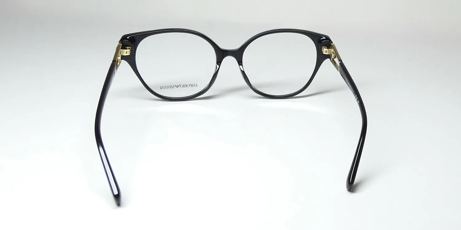 Emporio Armani 3211 5017 Eyeglasses Shiny Black 54mm 5