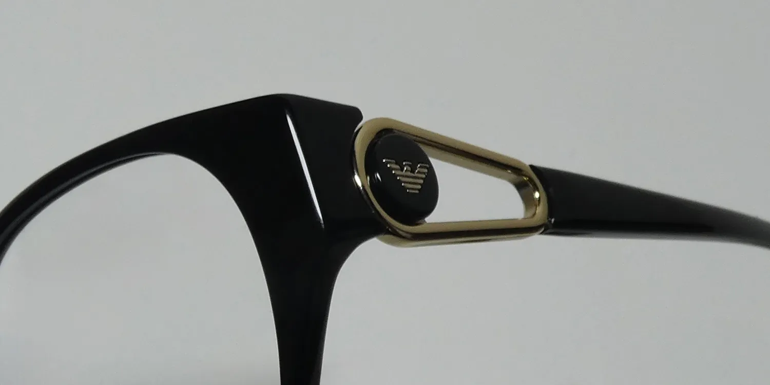 Emporio Armani 3211 5017 Eyeglasses Shiny Black 51mm 6