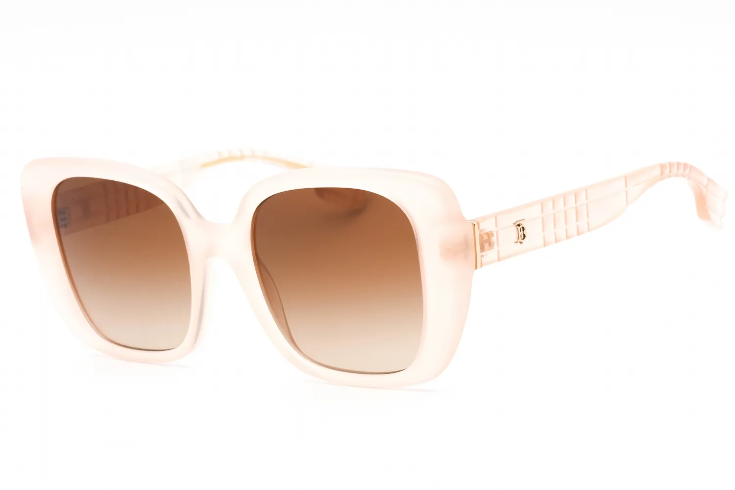 Burberry 0BE4371 406013 Sunglasses Transparent Pink 52mm Women