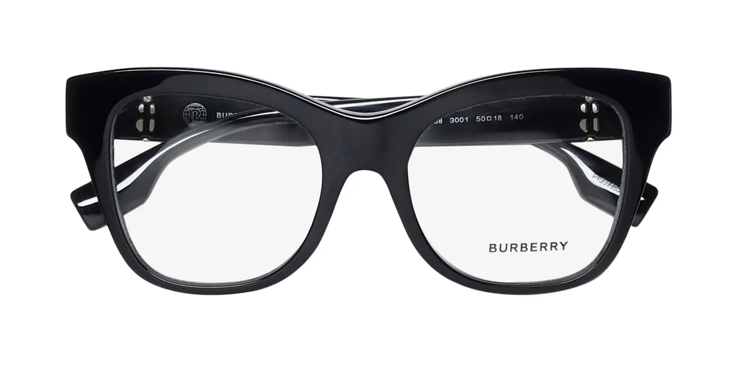 Burberry 2388 3001 Eyeglasses Shiny Black 50mm 2