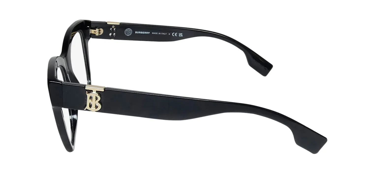 Burberry 2388 3001 Eyeglasses Shiny Black 50mm 4