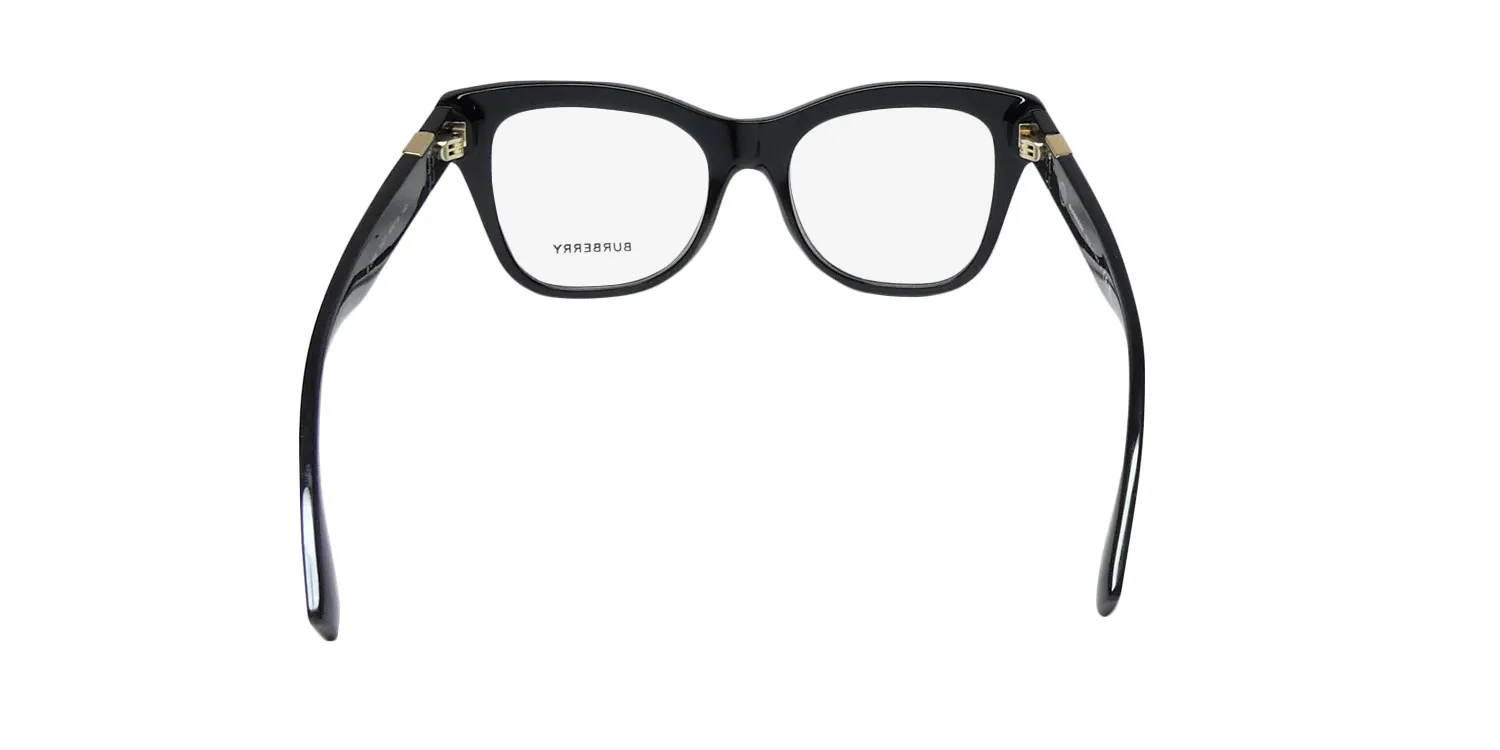 Burberry 2388 3001 Eyeglasses Shiny Black 50mm 5