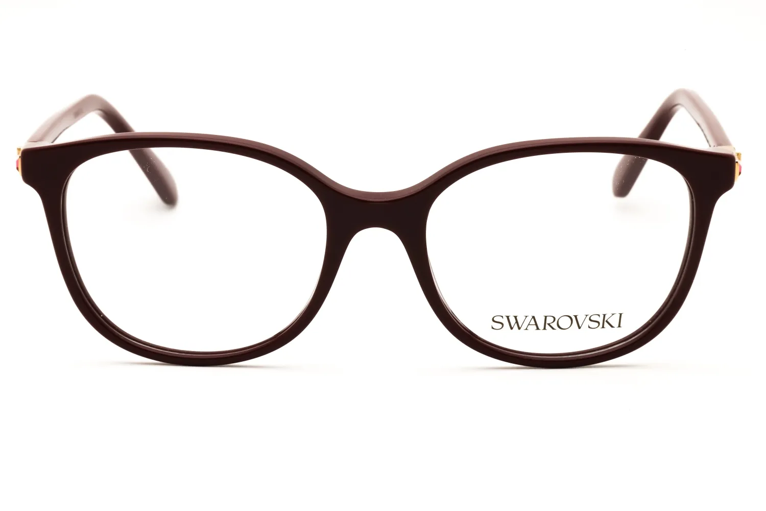 Swarovski SK2002 1008 Eyeglasses Burgundy 51mm Women 2