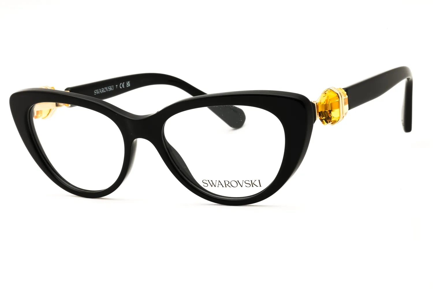 Swarovski SK2005 1037 Eyeglasses Black 53mm Women