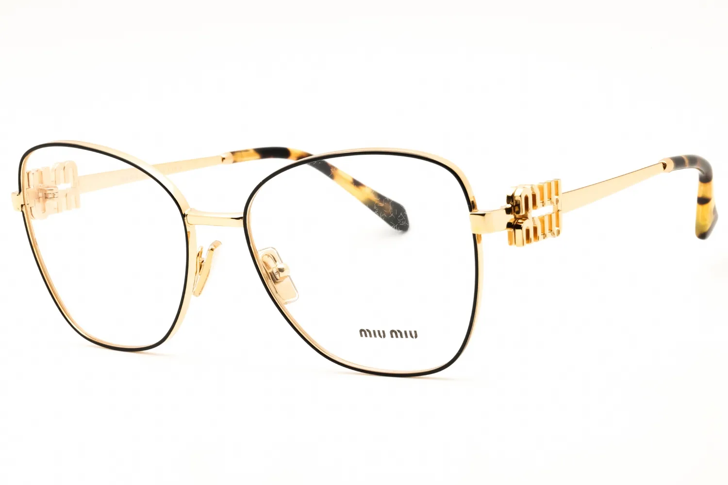 Miu Miu 0MU 50XV KUI1O1 Eyeglasses Black 56mm Women