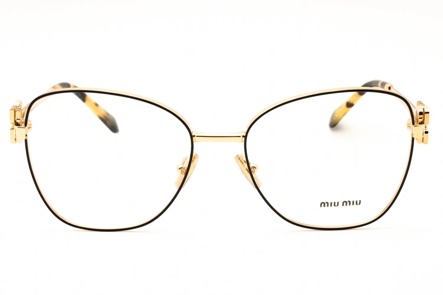 Miu Miu 0MU 50XV KUI1O1 Eyeglasses Black 56mm Women 2