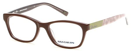 Skechers SE1602 048 Eyeglasses Brown 46mm Kids