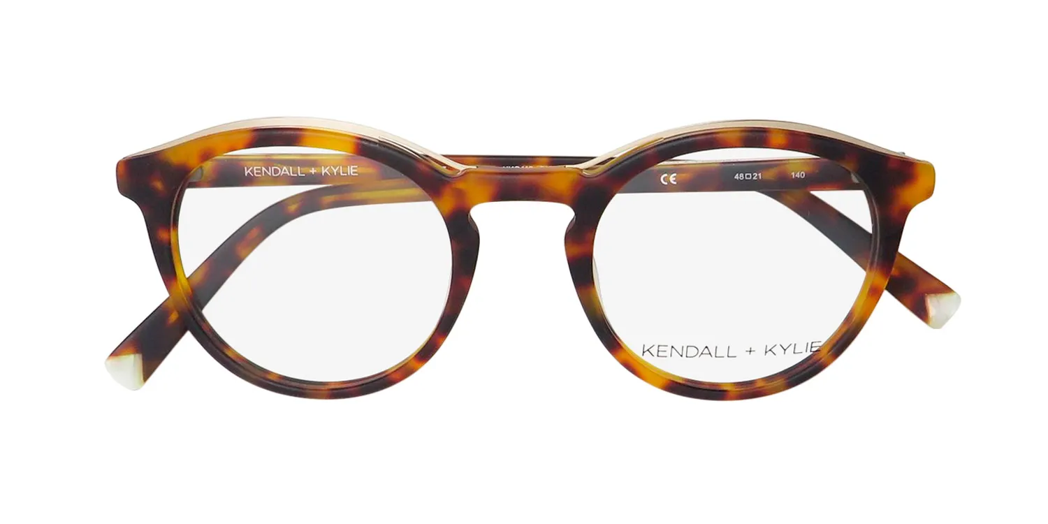 Kendall + Kylie Kko112 Noelle 215 Eyeglasses Tortoise 48mm 2