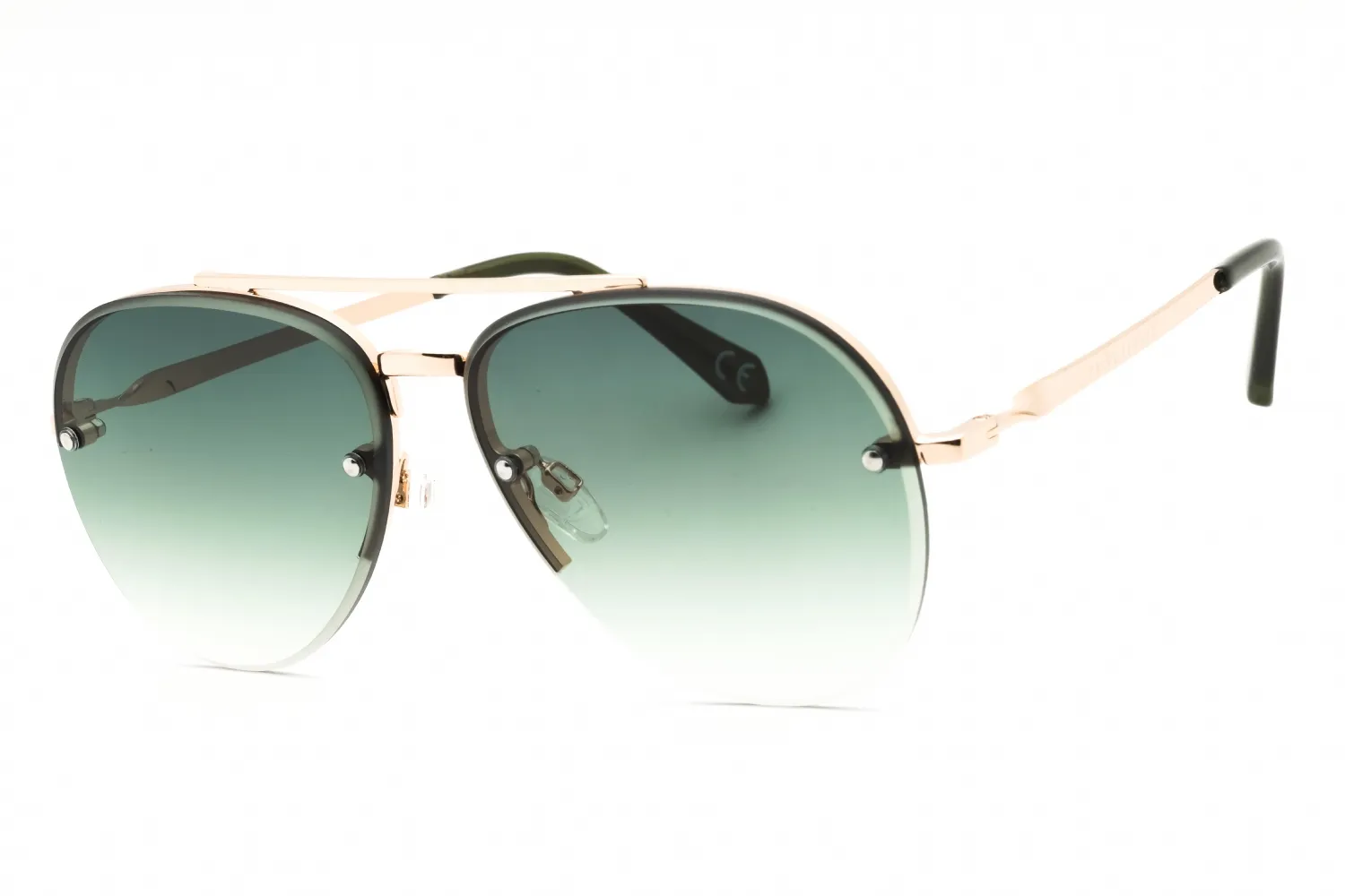Prive Revaux THE BIJOU/S 0PEF 9K Sunglasses Gold Green 60mm Unisex
