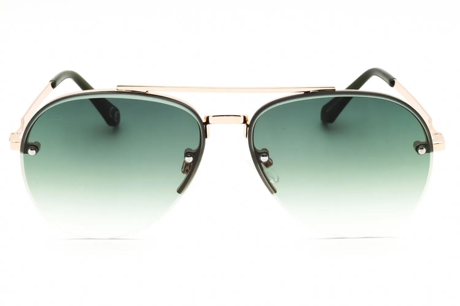 Prive Revaux THE BIJOU/S 0PEF 9K Sunglasses Gold Green 60mm Unisex 2