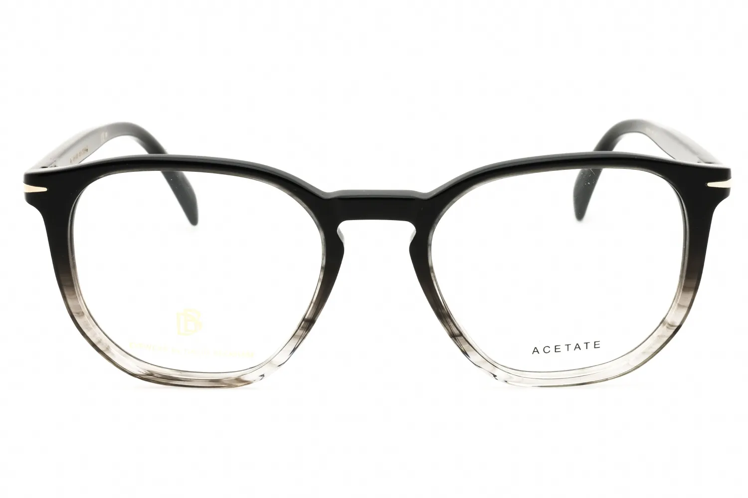 David Beckham DB 1106 037N 00 Eyeglasses Black Horn 50mm Men 2