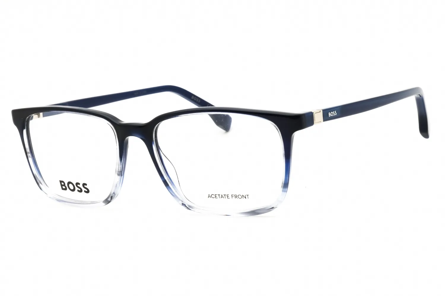 HUGO BOSS BOSS 1436 0HVE 00 Eyeglasses Darki Blue Crystal 55mm Men