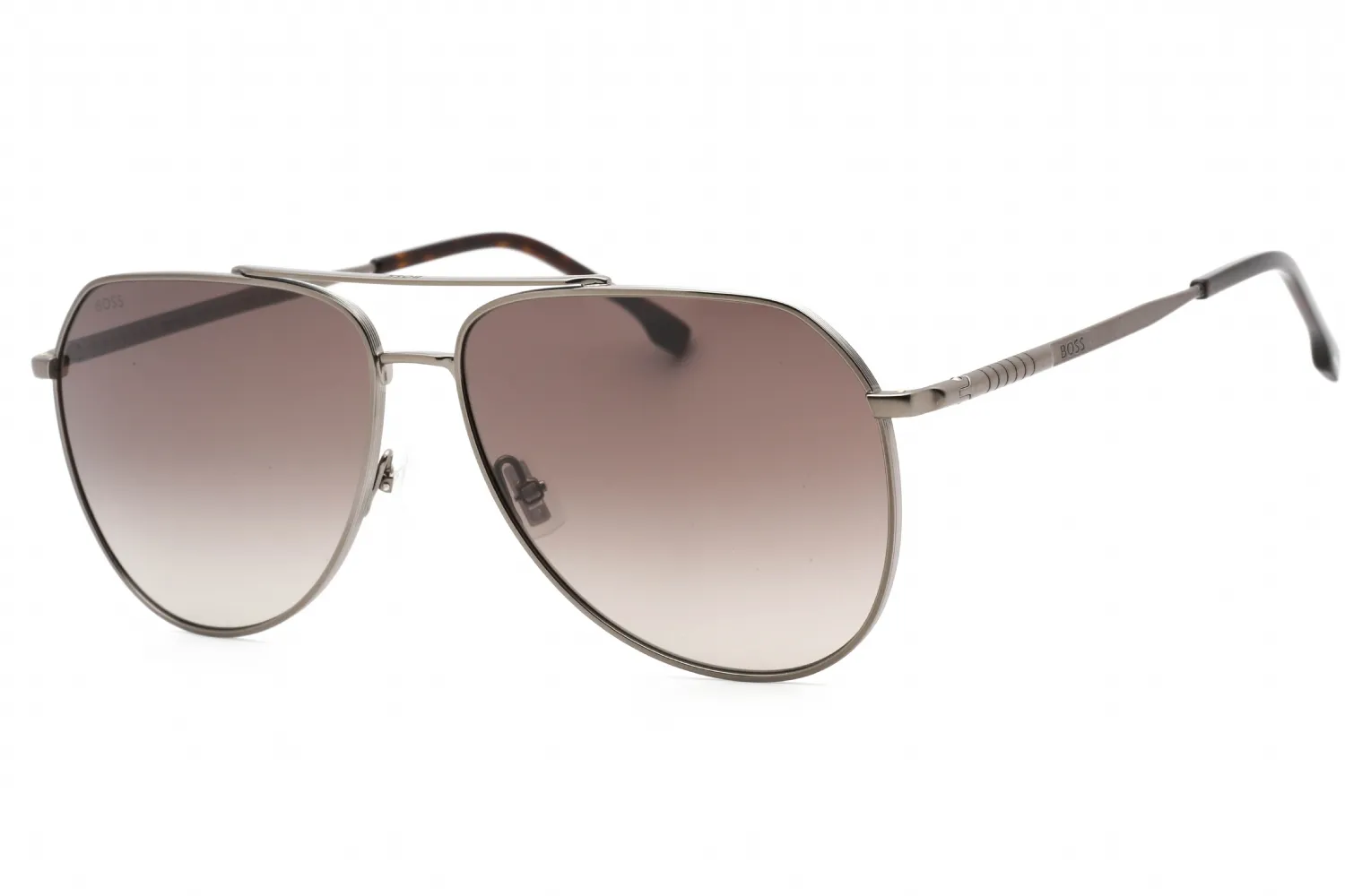 HUGO BOSS BOSS1447/S KJ1 DK Sunglasses Dark Ruthenium 61mm Men
