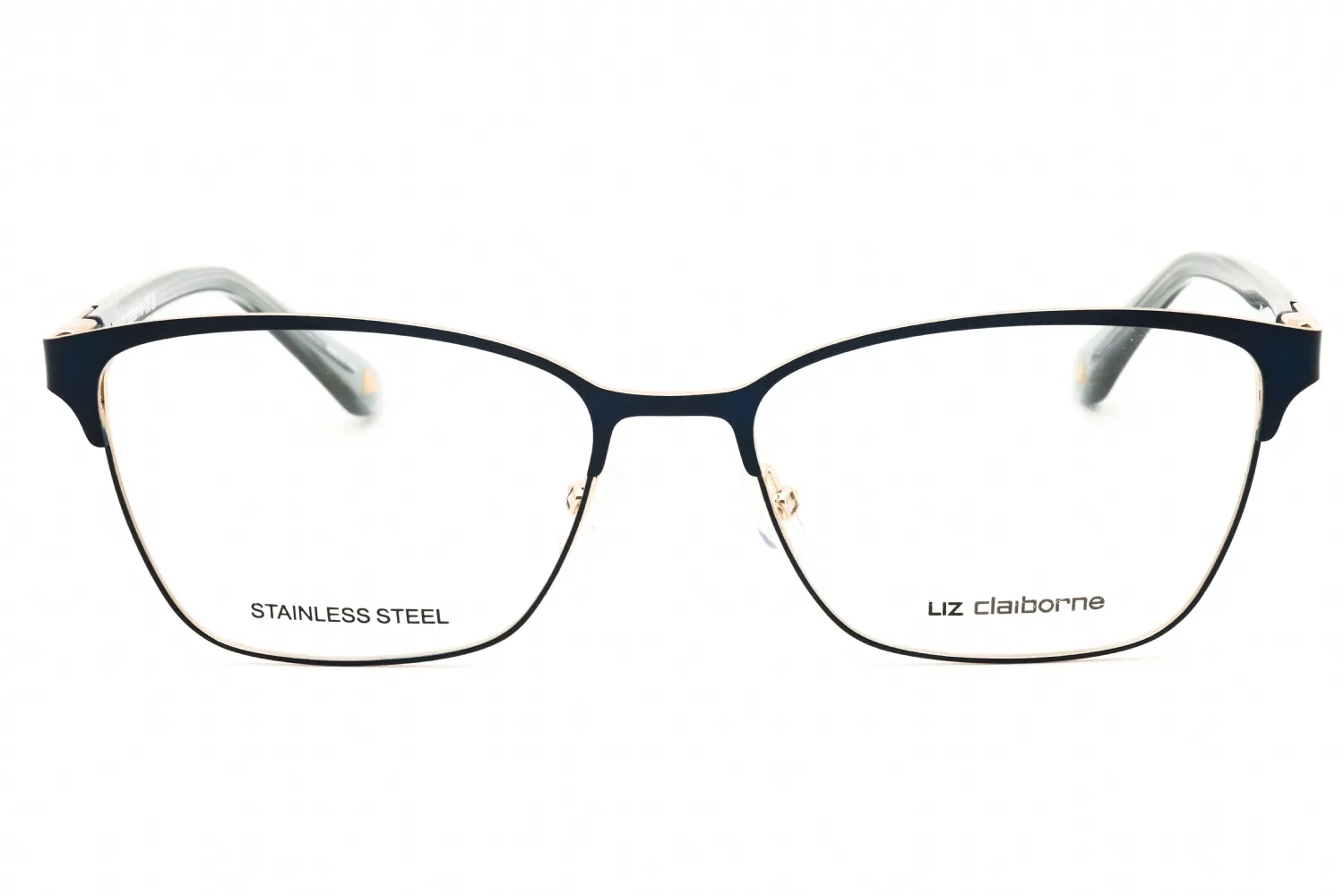 Liz Claiborne L 670 0E8W 00 Eyeglasses Smtt Navy 54mm Women 2