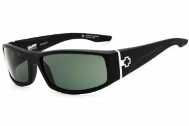 Spy COOPER 6700000000279 Sunglasses Matte Black - Happy Gray Green 0mm