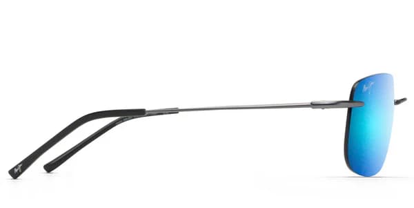 Maui Jim Ohai MJ0334S 002 Sunglasses Grey 60mm Men 3