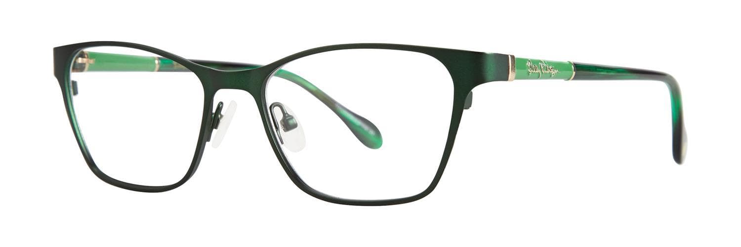 Lilly Pulitzer Largo Eyeglasses Green 49mm Women