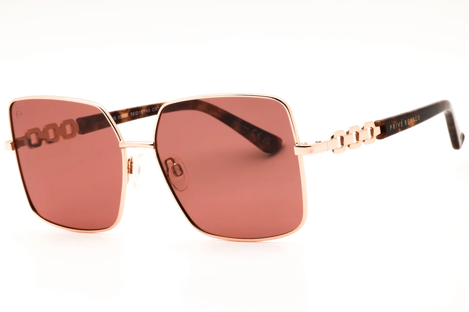 Prive Revaux VIVA LA VIDA/S 000 0F Sunglasses Rose Gold 59mm Women