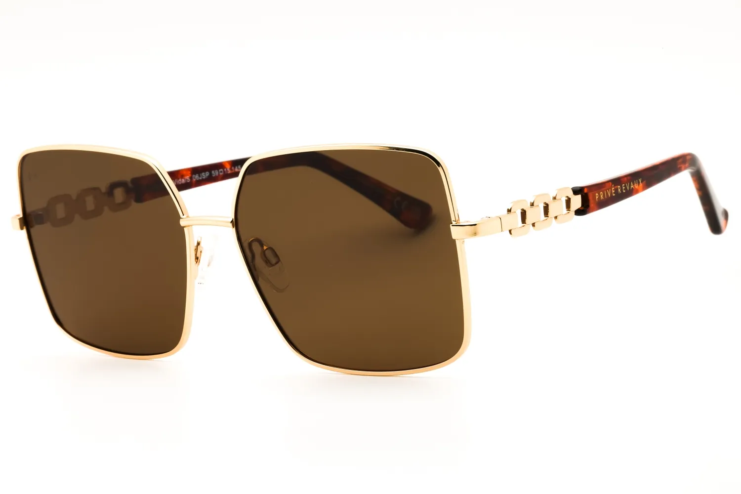 Prive Revaux VIVA LA VIDA/S 06J SP Sunglasses Gold Havn 59mm Women