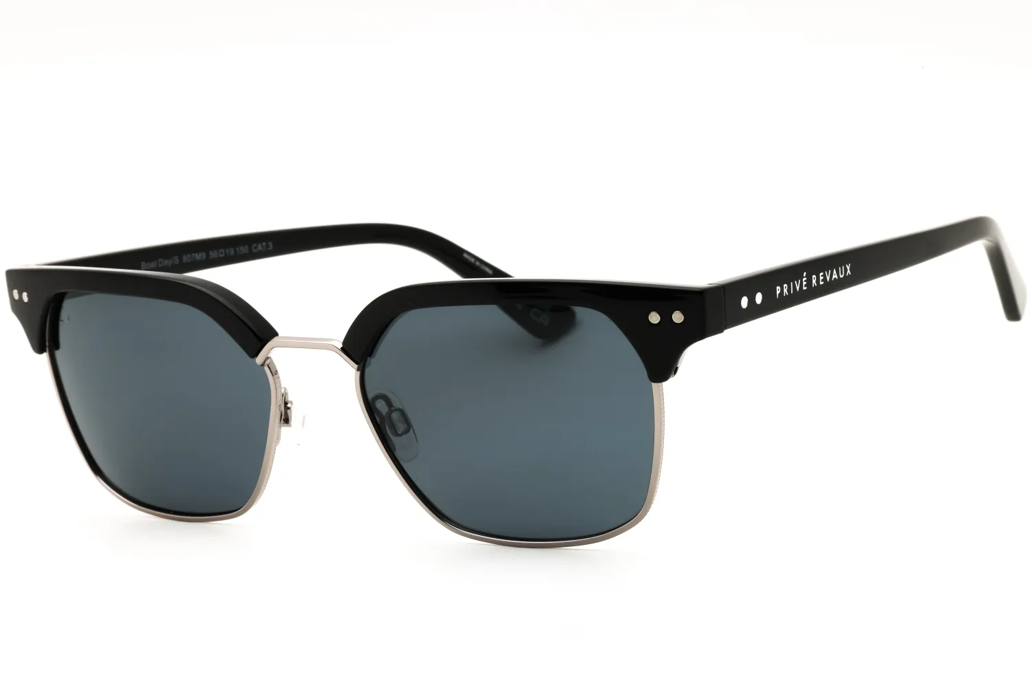 Prive Revaux BOAT DAY/S 0807 M9 Sunglasses Black 56mm Men